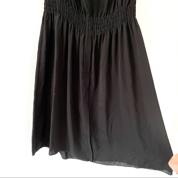 Theory Ritah Classic Georgette Silk Midi Dress 2 - Picture 9 of 11